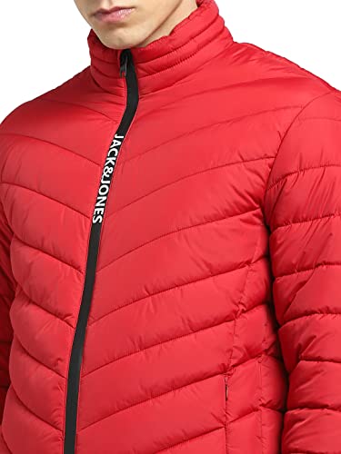 Image of JACK & JONES Men's Polyester Regular Fit Jacket