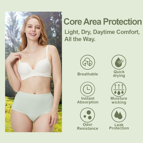 Image of BATTEWA 50ml Incontinence Underwear for Women Leak Proof Panties 5color 6XL