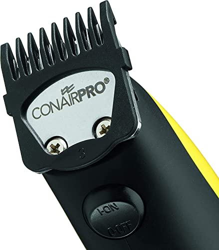 Conairpro Dog & Cat Dog Trimmer For Grooming At-Home, Palm Sized Micro Trimmer, Battery Operated Yellow #TOP7