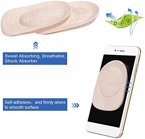 Haofy Heel Cups for Severs Disease, Heel Support Heel Cushion Pads for Plantar Fasciitis Achilles Tendonitis Heel Spur Relief, Heel Gel Inserts for Kids Women Men, 7 mm Shoe Heel Lift Inserts