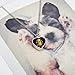 Peanut Graphic Pet Urn Necklace for Dog Cat Ashes Cremation Jewelry Memorial Loss Keepsake Pendant