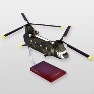 Scalecraft MCCH47DW Ch-47D Chinook 1-48 Desktop Wood Model