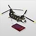 Scalecraft MCCH47DW Ch-47D Chinook 1-48 Desktop Wood Model
