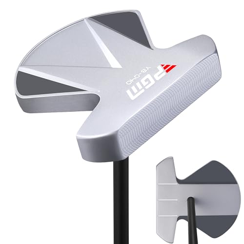PGM 34 Zero Torque Putter Golf Club for Men and Women Right Handed Silver