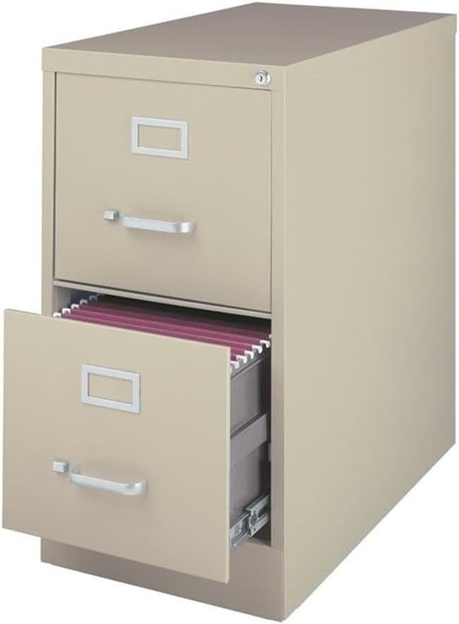2 Drawer Commercial Letter Size File Cabinet Finish: Putty
