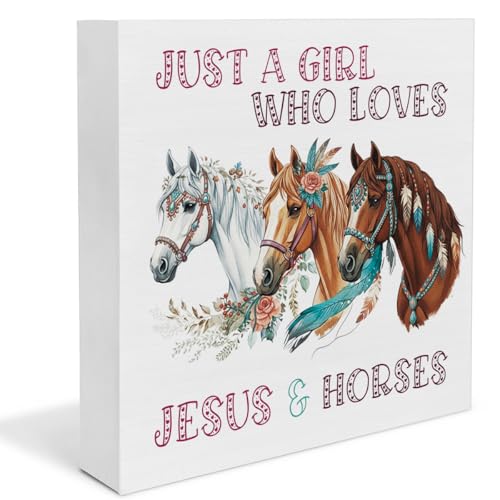 Horse Decor for Girls Room, Horse Gifts for Girls Women Friends