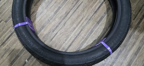 Image of 100 /90-19 57P TOLINS Tubeless Tyre for Motorcycle, Black
