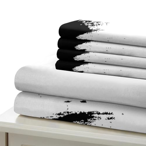Parure de lit microfibre résistante 3D housse de couette super king 260x220 - 7