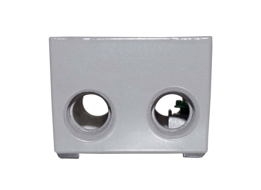 Sigma Engineered Solutions 14251-5 Weatherproof Box – 1-Gang, 1/2" Knockouts, 18.3 Cu In, Gray, For Outdoor Receptacles & Switches