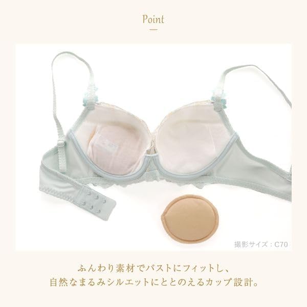 ウイング レシアージュ 2120シリーズ ブラジャー BC ふっくらまるい自然な谷間 Wing Lesiage PB2120 25S