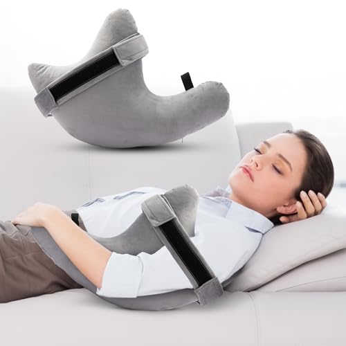 Cheer Collection Rotator Cuff Pillow with Strap Shoulder Surgery Recovery Pillow for Side Sleepers Arm Support Cushion for Rotator Cuff Injury & Post Surgery Comfort