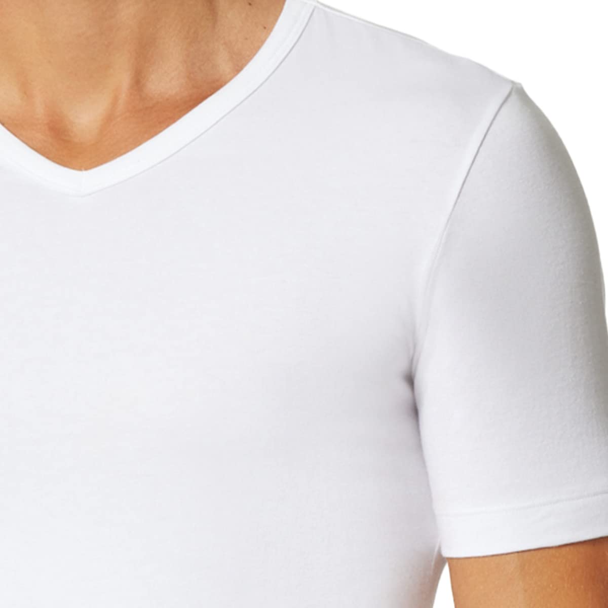Uncover by Schiesser - 6er Spar-Pack Herren Unterhemd/T-Shirt Kurzarm - Baumwolle