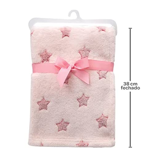 BUBA Mantinha Estrelinhas Rosa, Rosa