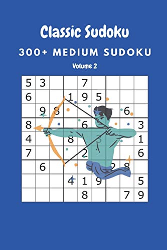 Classic Sudoku: 300+ Medium sudoku Volume 2
