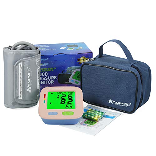 Amplim 2021 Digital Blood Pressure Monitor - Accurate Readings for Home Use