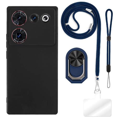 ESACMOT [4 in 1] P[X ZTE Z50 Ultra Photographer Ƃ̌݊AXgbvAXgohAOtAϏՌیJo[spZbg (u[Zbg)