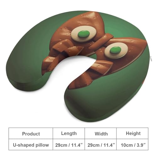 Almohada espuma viscoelástica 30 cm x 25 cm cervical miniatura 2