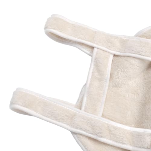 Avental Macio e Respirável para Carregar Gatos, Bolsa de Avental Bege Coral, Estilingue para Gatinho
