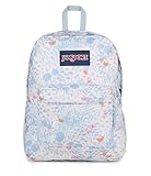 JanSport SuperBreak One Backpack - Durable, Lightweight Bag with 1 Main Compartment, Front Utility Pocket with Built-in Organizer, Premium Backpack, Fluttering Fields