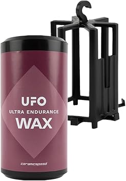 CeramicSpeed UFO Ultra Endurance Hot Melt Wax Chain Lubricant for Bicycles - Biodegradable & Non-Toxic Ultra Quiet Performance UFO Ultra Endurance Wax 400g Starter Kit
