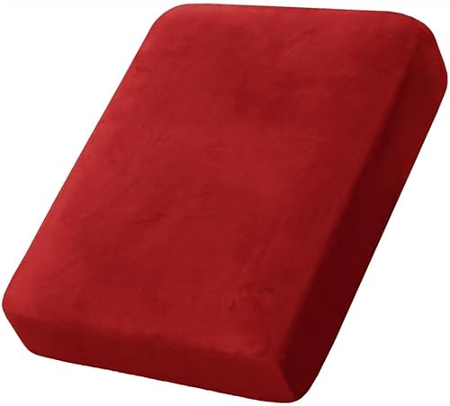 Cenyu Fundas de cojín lavables de terciopelo plateado para sofá, fundas de cojín elásticas para perros, protector de muebles para niños, mascotas,