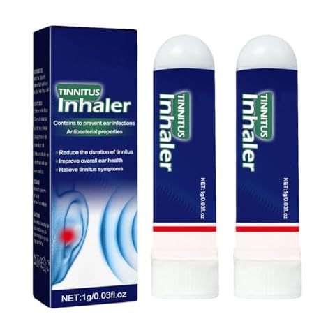 DJDZ 2 PCS Echo Ease Tinnitus Inhaler Stick, Tinnitus Relief for Ringing Ears, Tinnitus Relief Nasal Inhalers, Relieve Ear Discomfort,Improves Hearing Cover
