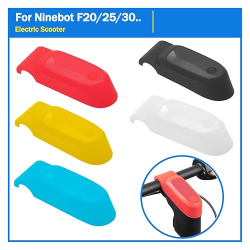 Funda de salpicadero para scooter contra arañazos, protector amarillo compatible con Ninebot F25 3