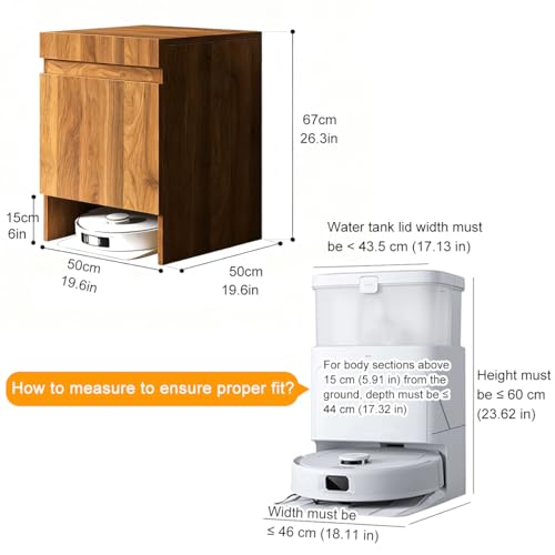 NEHCFO Robot Vacuum Cabinet Expert Tips