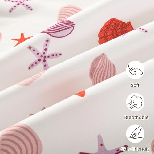Image of david's kids 3 Pack Mini Crib Sheets, Soft Breathable Premium Pack N Play Sheets for Baby Boys Girls Neutral, Playard and Mini Crib Mattresses, Beach