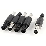 Packungsinhalt: 5 x DC Buchse sourcing map 5 Stück DC Stecker Kabel Buchse Stromversorgung Buchsenleiste 5.5mm x 2.1mm de