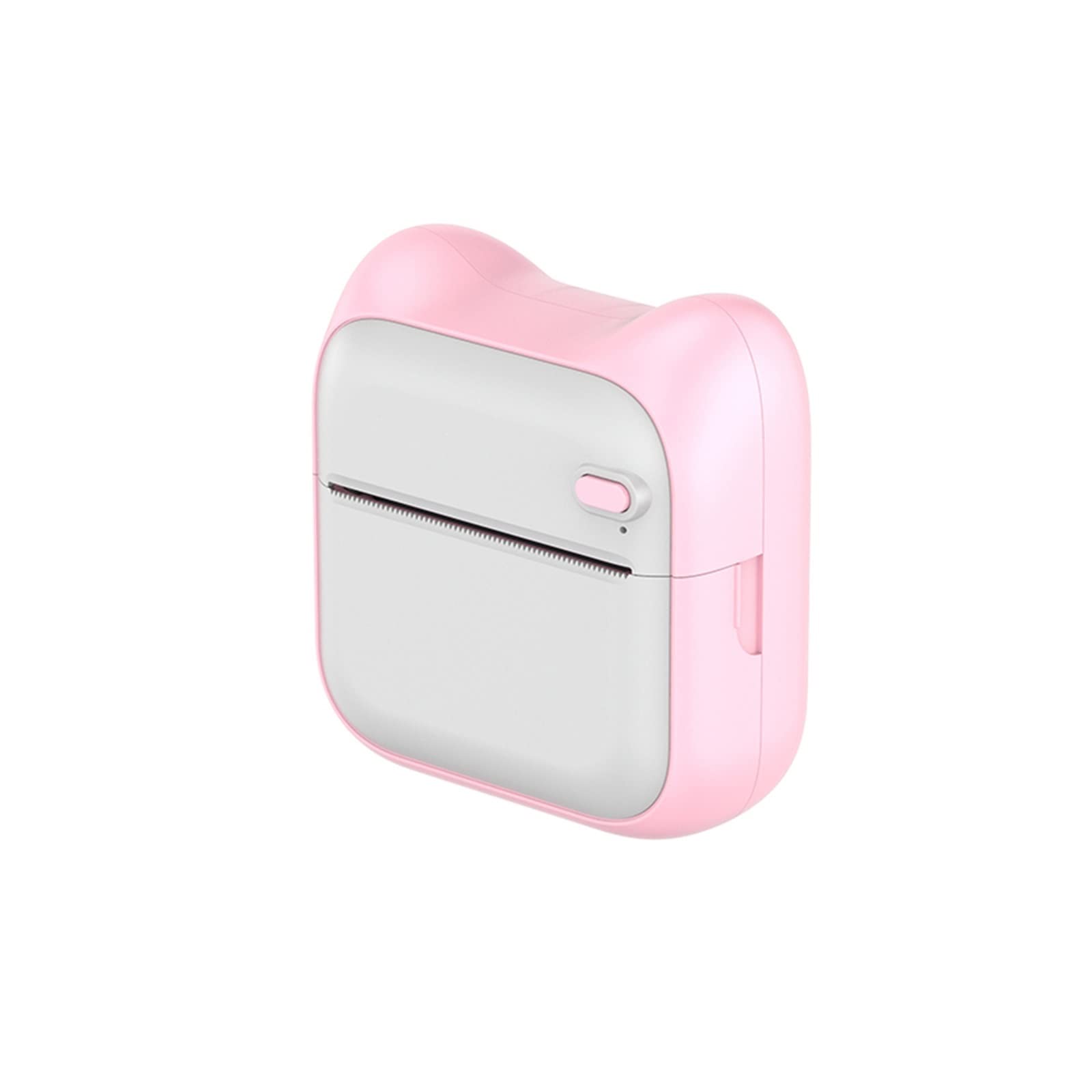 Stampante a getto d'inchiostro portatile, Mini Stampante Termica Portatile 200dpi 57mm Stampa Adesivi Senza Fili Bluetooth Senza Inchiostro Blu Rosa Tasca Note Stampante Lista delle Cose da Fare Asciu