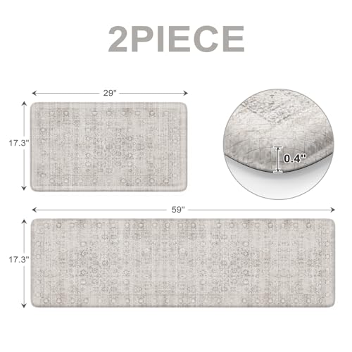 Tapete de cocina impermeable de espuma acolchada antideslizante 3