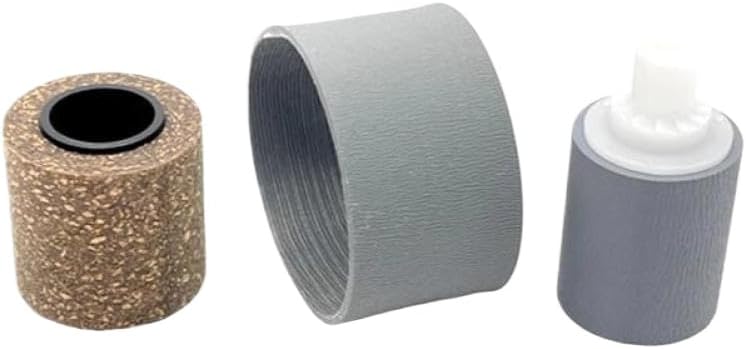 ADF Pickup Roller Kit 3pcs Compatible with MC2000 MC2001 GS3021C GS3020C 3021 3020 Document Feeder Feed Roller(Paper Box Pickup)