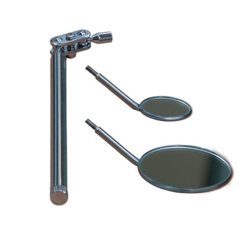 Preisvergleich Produktbild Viwanda 30mm und 50mm Inspektionsspiegel + 625mm Teleskopstab