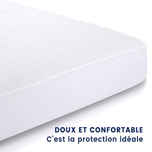 Surmatelas 70x140 respirant pour des nuits de bébé calmes et sèches