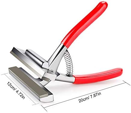 Arrtx Canvas Pliers Extra Wide Alloy Art tool with Padded Spring Return Handle for Stretcher Bars Artist Framing Tool
