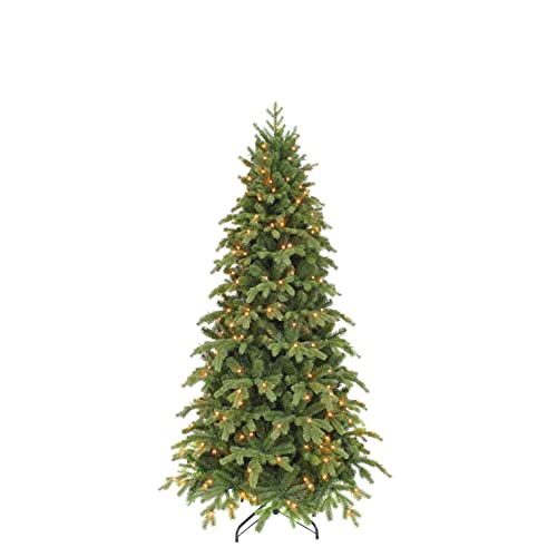 Triumph Tree Sherwood Künstlicher Weihnachtsbaum, Tanenbaum kunstlich, Christmas Trees mit LED-Beleuchtung - H185 x Ø107 cm - Grün Cover