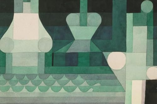 Paul Klee tableau abstrait pour raviver un mur blanc triste sans éclat