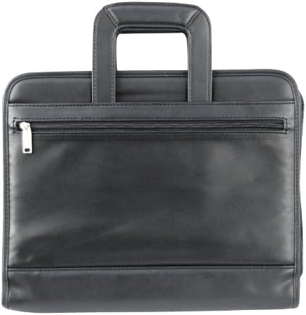 Professional Portfolio Padfolio Organizer with Calculator Notepad 3-Ring Binder