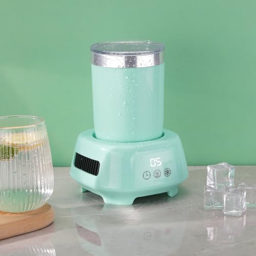 Vaso Enfriador Portátil Eléctrico, Dispositivo Inteligente De Congelación Rápida, Enfriador De Latas Y Bebidas, Enfriamiento Rápido Para Cerveza, Bebidas Y Helado,Green-320cm
