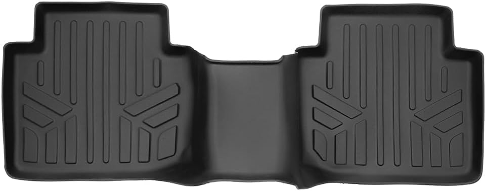 SMARTLINER All Weather Protection Custom Fit 2nd Row Floor Mat Liner Set Compatible with 2020-2024 Toyota Camry