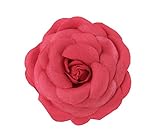 Aus strapazierfähigem Stoff. Set von 3 Schöne Rose Kinder Brosche schönen Pullover Hut Corsage Pin Clips Red