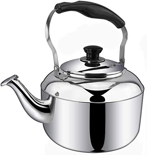 Whistling kettle universelle en acier inoxydable avec sifflet 4L