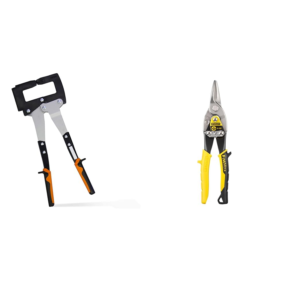 Pince Edma 060355 et cisaille Stanley FATMAX pour monter une cloison saine