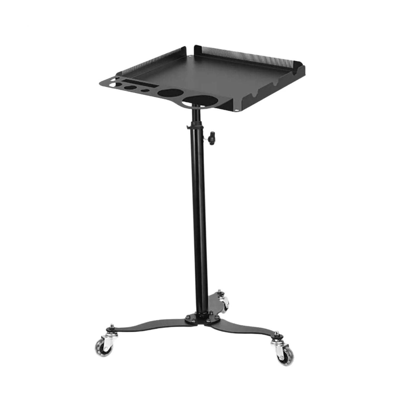 Salon Trolley Rolling Cart Storage Tray Auxiliary Mobile Utility