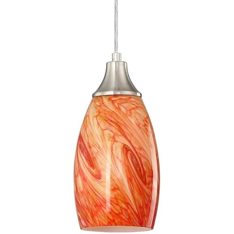 Karyfine Art Glass Mini Pendant Light Cover