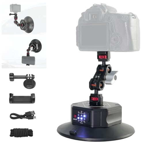Ventouse électrique en aluminium pour caméra de voiture et appareil photo