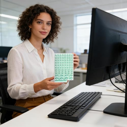 Calcomanías para teclado para mujer con uñas largas que protegen la laptop en casa 7