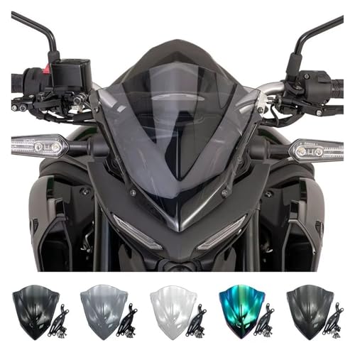 Visière de protection moto MT-25 finition transparente - 3