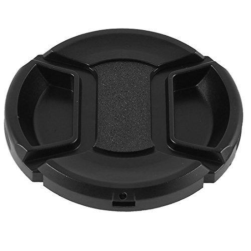 Univeral 55mm Center Pinch Front Lens Cap for Canon DSLR Camera